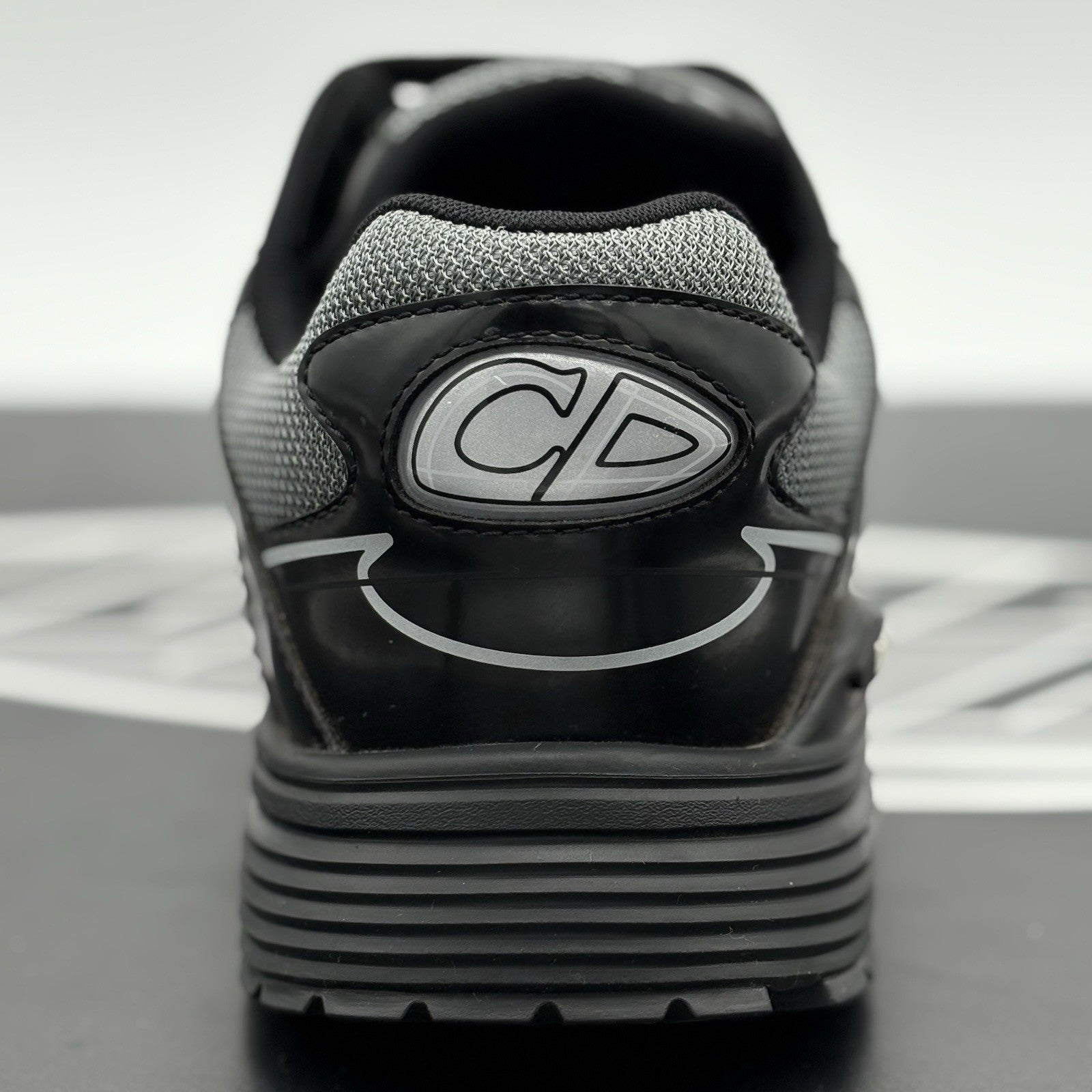 Size 45 (12 US) Dior B30 Reflective Sneaker ' Black Gray ' | EXCELLENT COND!