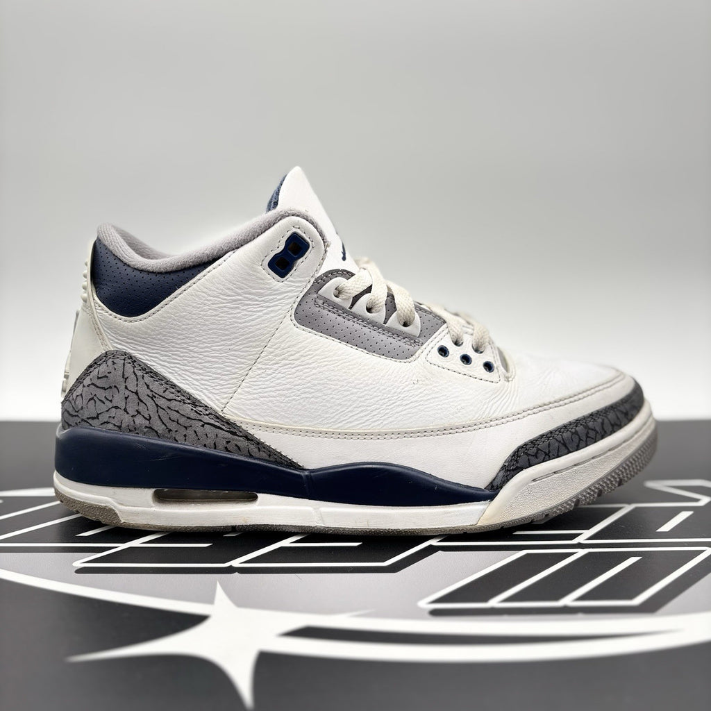 Size 10 - Air Jordan 3 Retro Midnight Navy