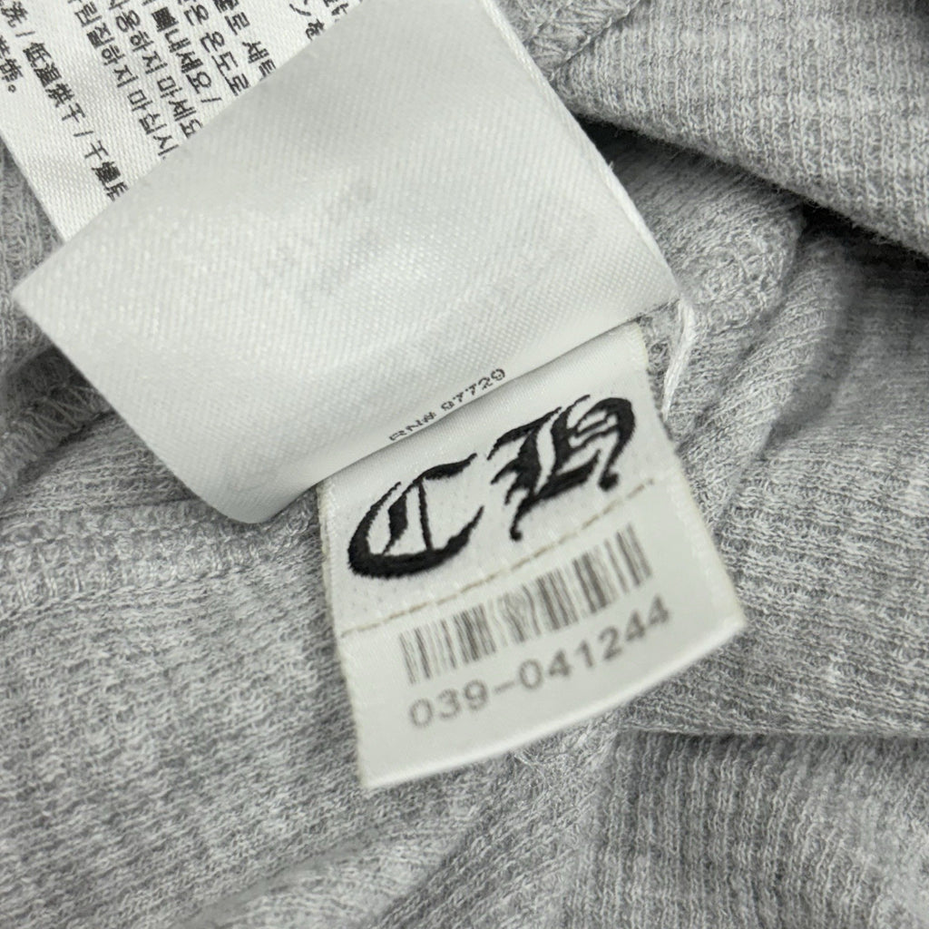 Size L - Chrome Hearts Dagger Long Sleeve Thermal ' Grey ' | WORN 1-3x
