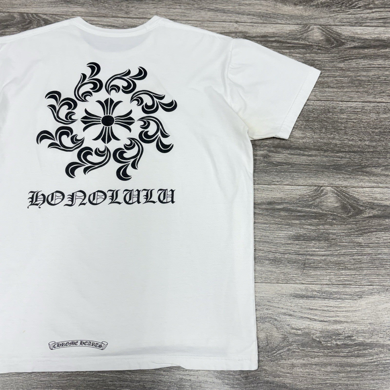 Size XXL - Chrome Hearts Spiral T-Shirt (Honolulu Exclusive) ' White '