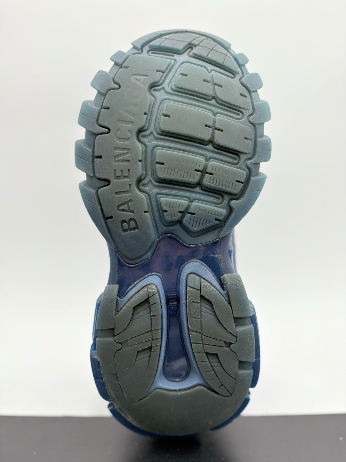 Size 40 (7 US) - Balenciaga Track ' Clear Sole Dark Navy '