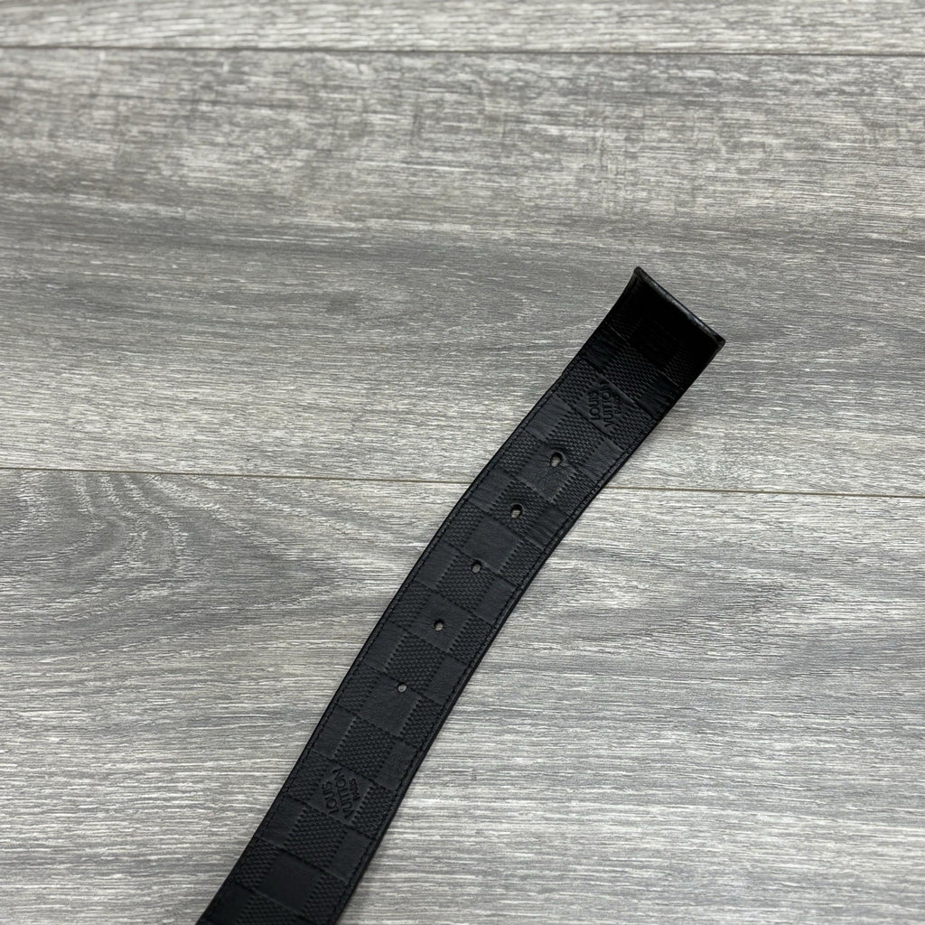 Size 100/40 - Louis Vuitton LV Initials Damier Reversible Belt ' Black ' | CLEAN