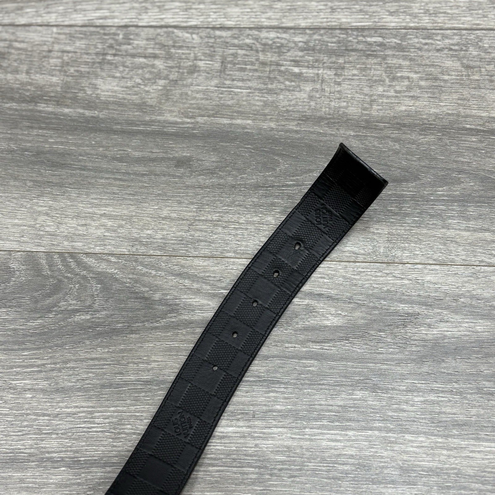 Size 100/40 - Louis Vuitton LV Initials Damier Reversible Belt ' Black ' | CLEAN
