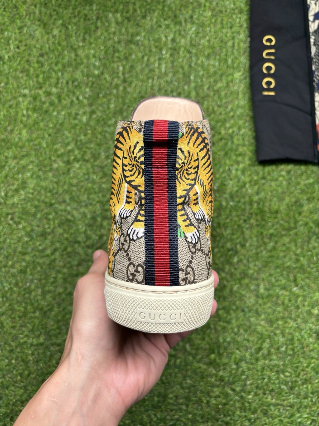 Size 8.5 G (9US) - Gucci GG Supreme High ‘ Bengal ‘ | GREAT COND!