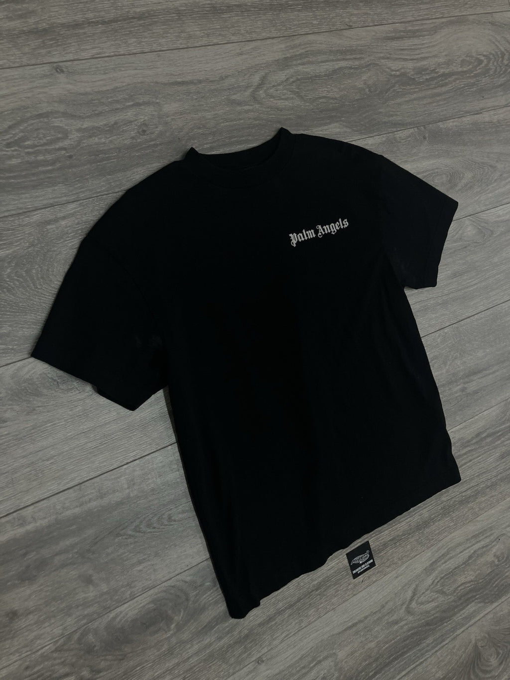 Size Medium - Palm Angels Logo Crew T-Shirt ' Black ' GOOD CONDITION!