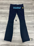 Size 38 - That’s A Awful Lot Of Cough Syrup Flared Dickies ' Blue ' | NEW!