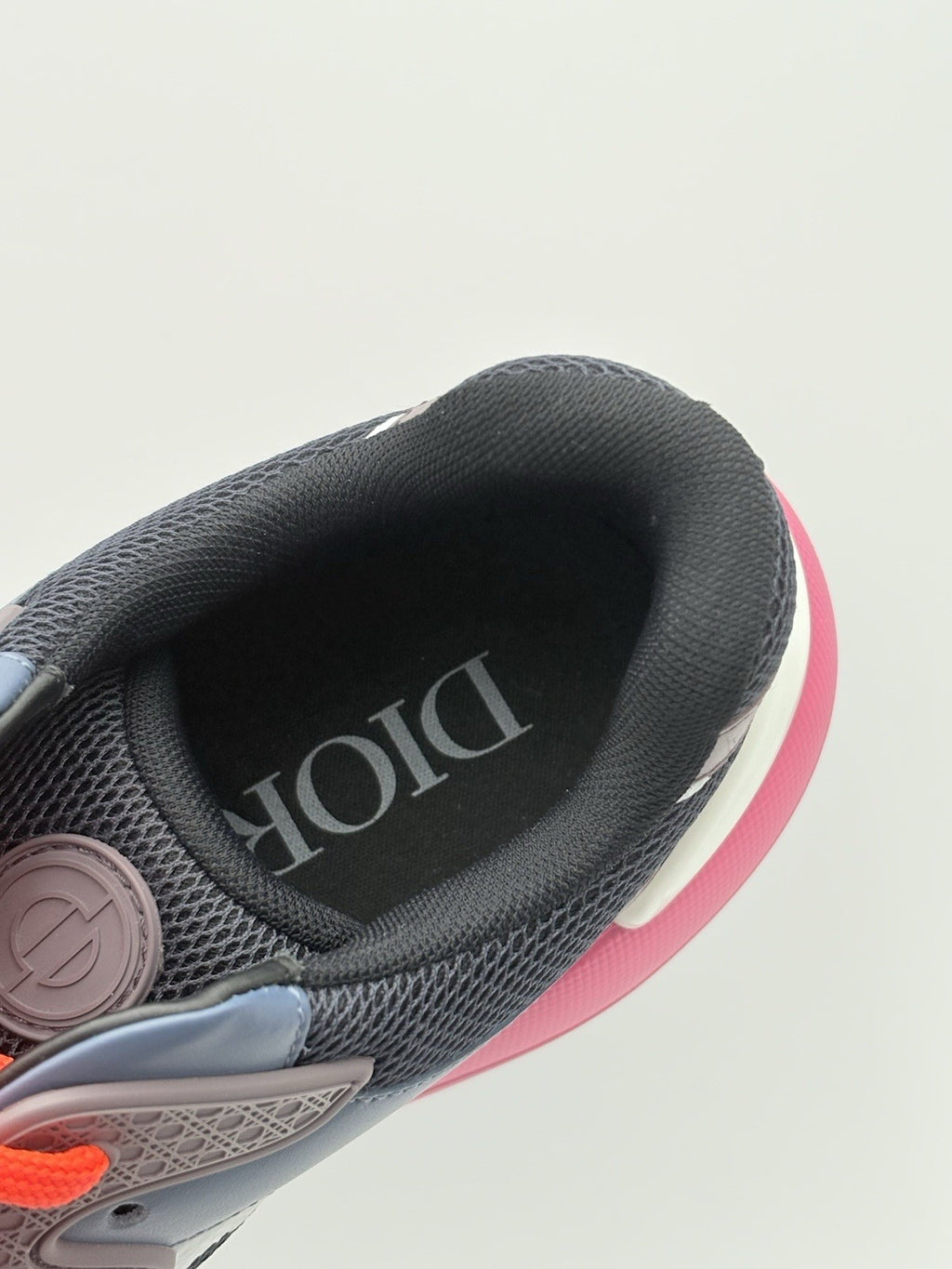 Size 41 (8 US) - Dior Mens B24 ' Muave Pink Navy ' Low Top | ONLY TRIED ON!