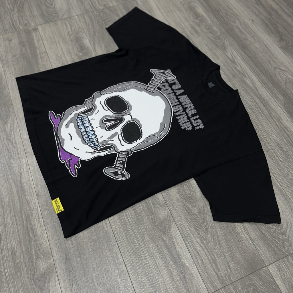 Size XXL - That’s A Awful Lot Of Cough Syrup X Persona T-Shirt ' Black ' | NEW!