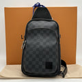 Louis Vuitton Sling Bag Damier Graphite Canvas ' Black ' | SUPER CLEAN!