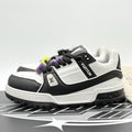 Size 10 LV (11-11.5 US) - Louis Vuitton Maxi ' Black White ' | GREAT CONDITION!