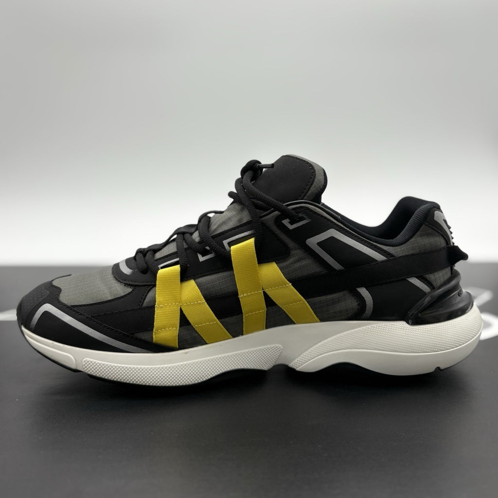 Size 43 (10 US) - Dior B24 Runtek ' Black Yellow ' | EXCELLENT CONDITION!