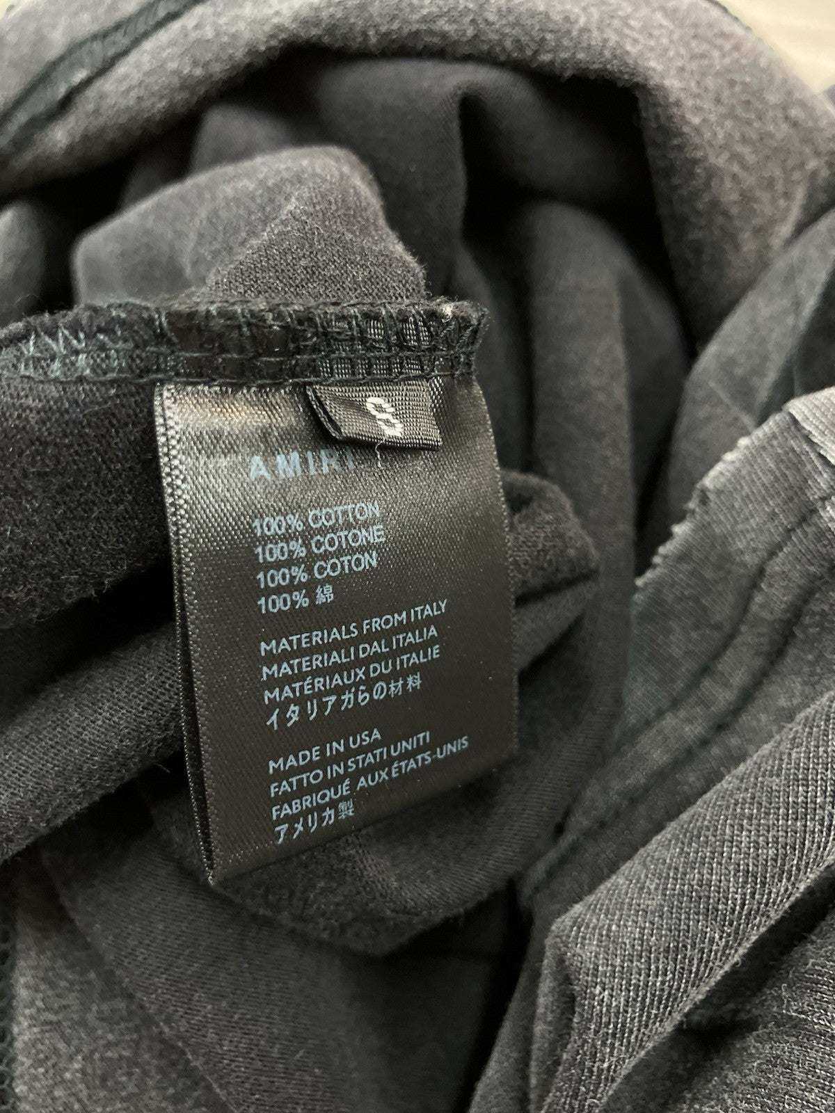 Size Small - Amiri Hollywood High T-Shirt ' Black ' | WORN 1-3X