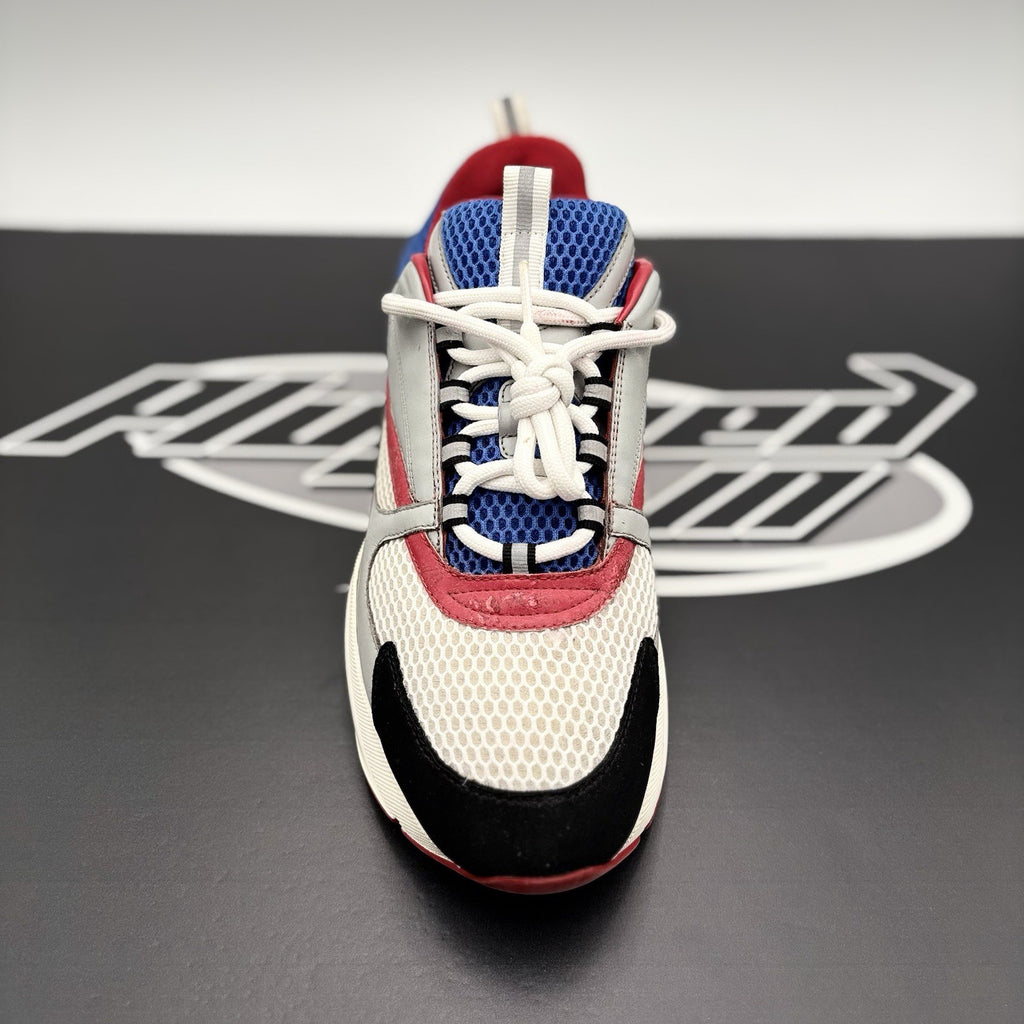 Size 44 (US 11) - Dior B22 Sneaker ‘ Gray, Red, Blue ‘ | GREAT CONDITION!