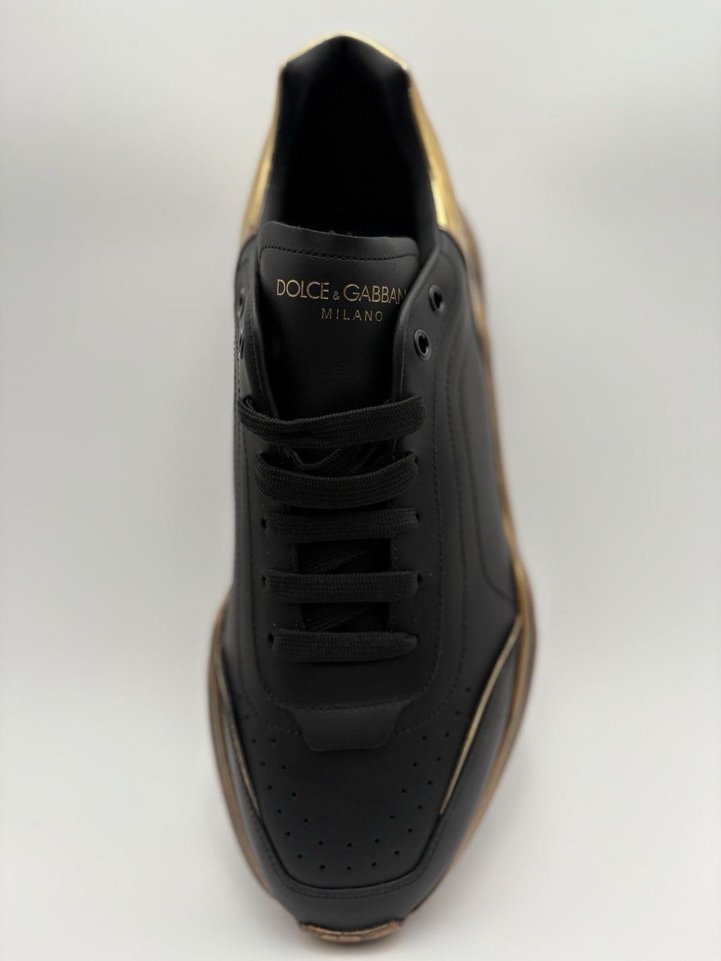 Size 10 UK (11 US) - Dolce Gabbana Daymaster ' Black Gold ' | EXCELLENT COND!