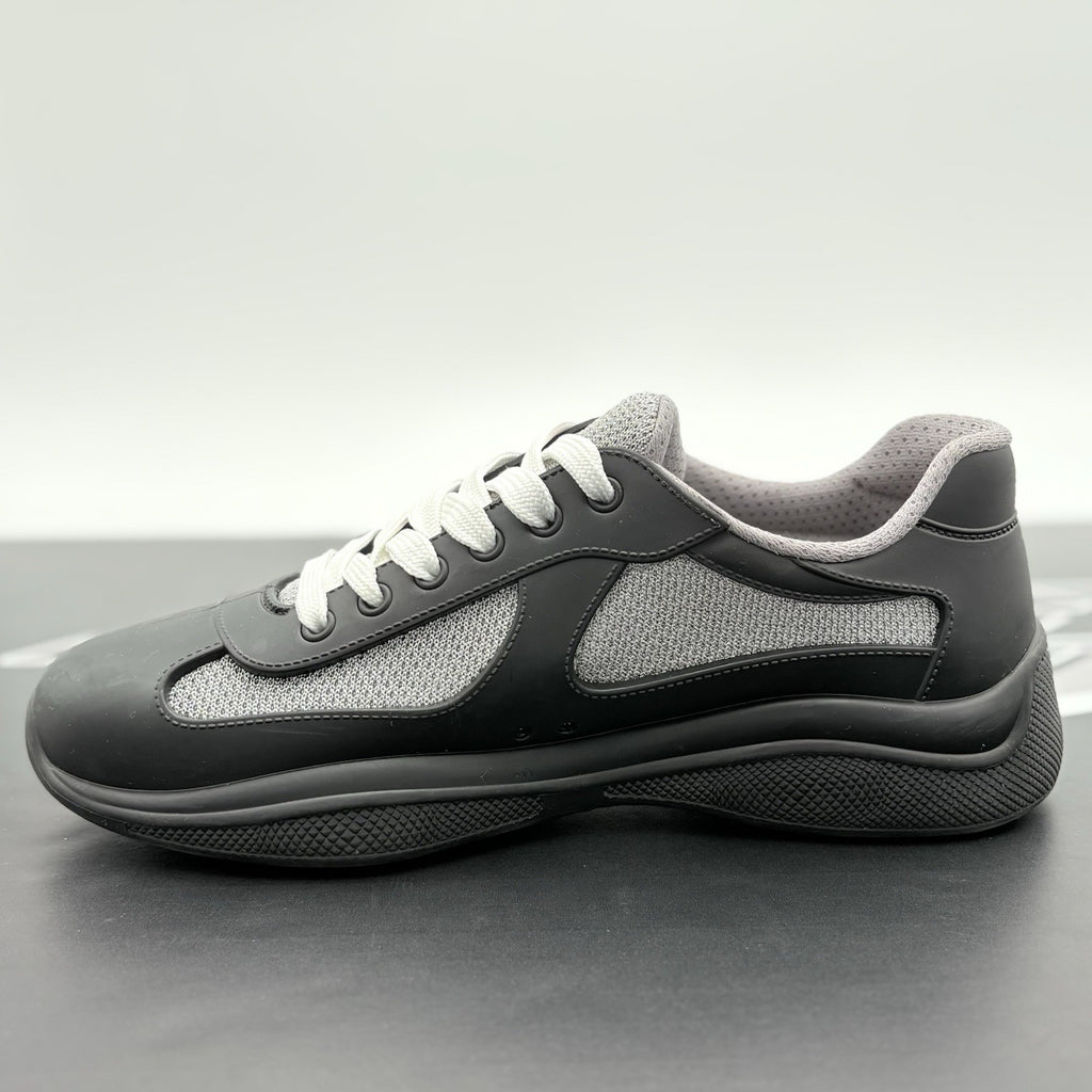 Size 40 (7 US) - Prada America's Cup Soft Rubber ' Black ' | SUPER CLEAN!