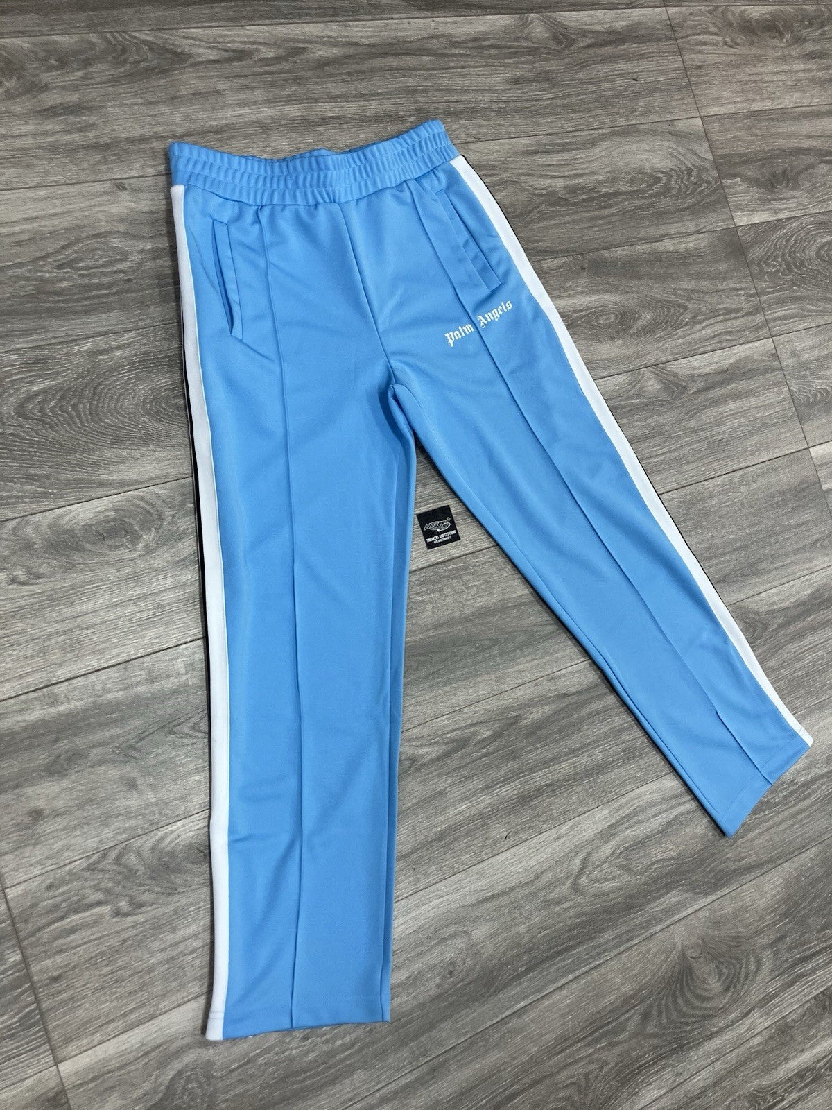Size XL - Palm Angels Classic Track Pants ' Light Blue ' | EXCELLENT COND!