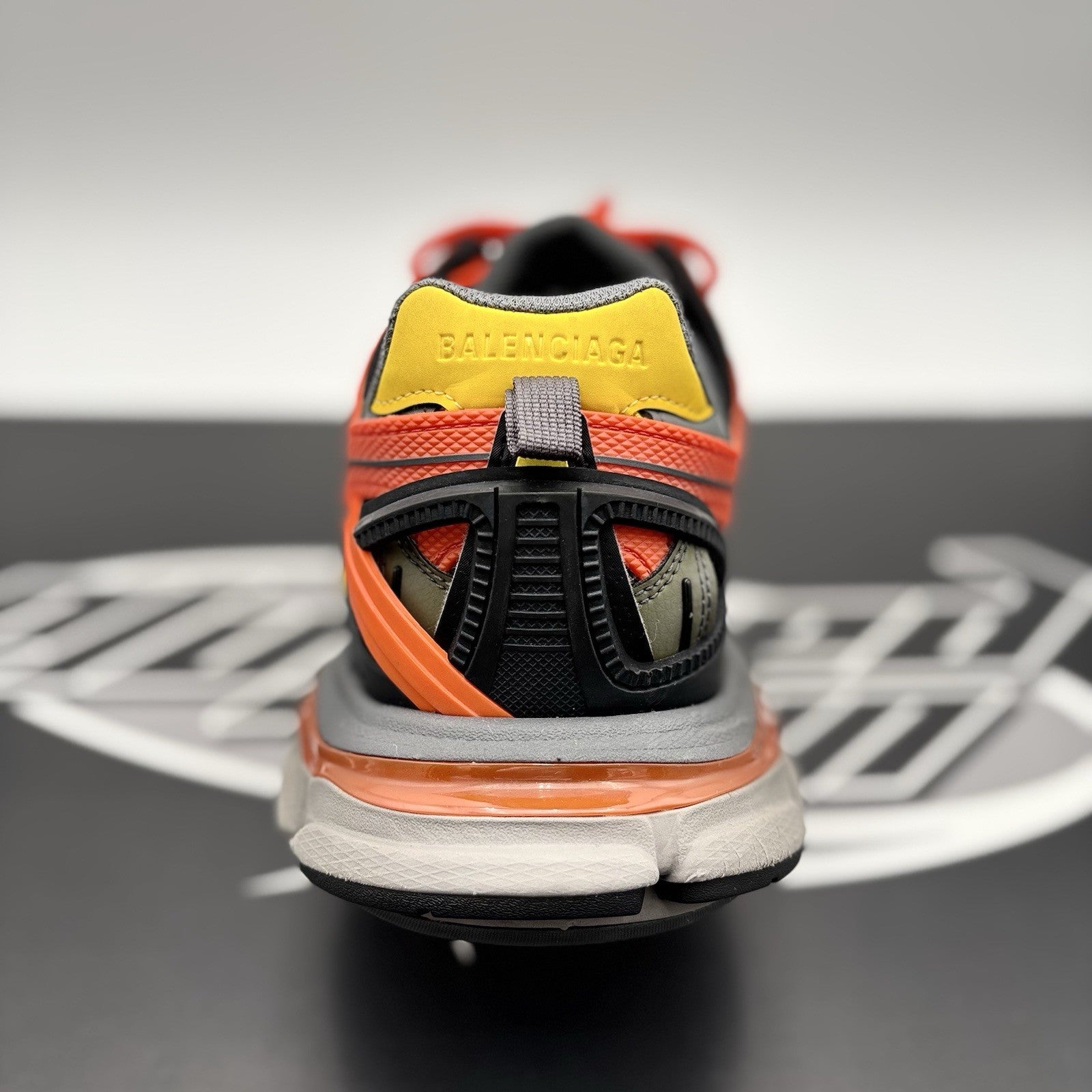 Size 43 (10 US) - Balenciaga Track.2 ' Orange, Yellow, Black ' | GOOD CONDITION!
