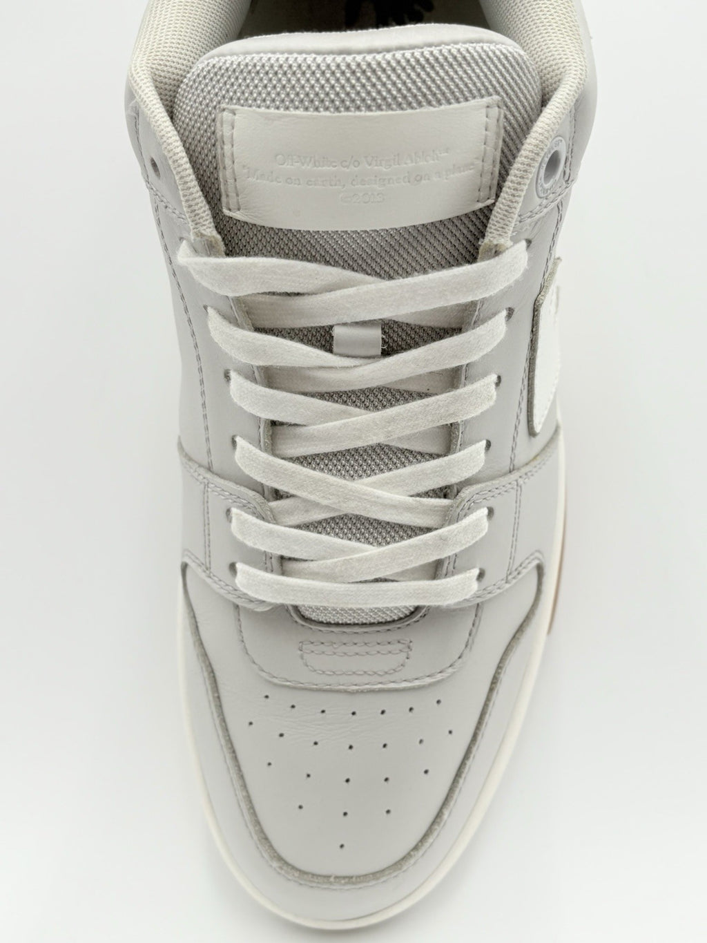 Size 44 (11 US) Off-White Out of Office ' Grey White ' | GREAT CONDITION!