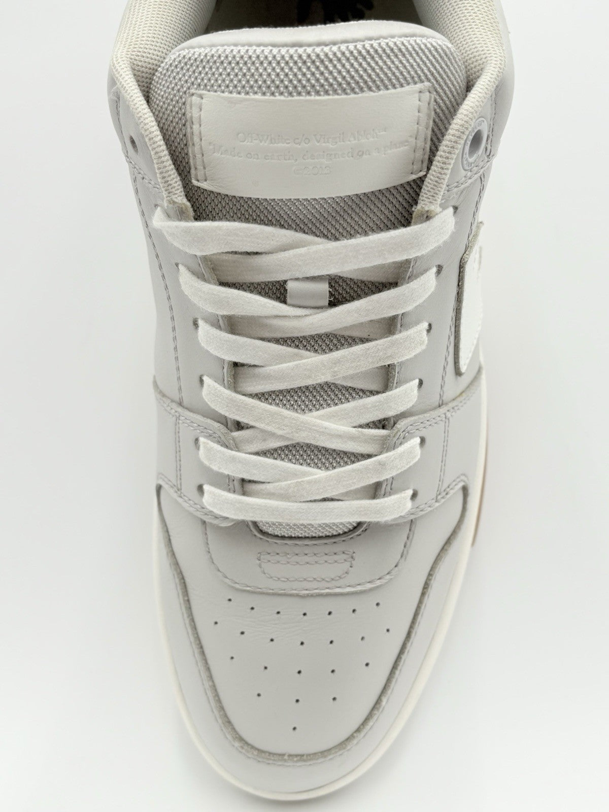 Size 44 (11 US) Off-White Out of Office ' Grey White ' | GREAT CONDITION!