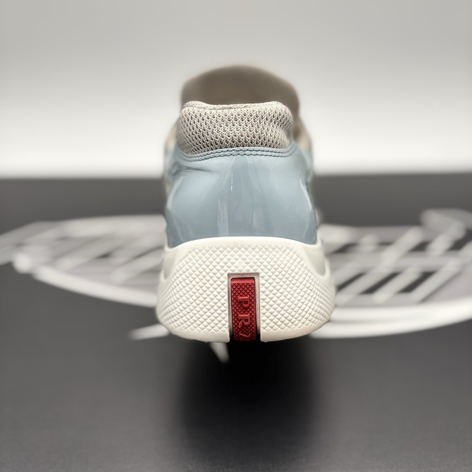 Size 9 UK (10 US) - Prada Americas Cup ' Sky Blue, White ' | GOOD CONDITION!