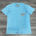Size Small - Gallery Dept. Vintage Logo Painted Tee ' Turquoise '