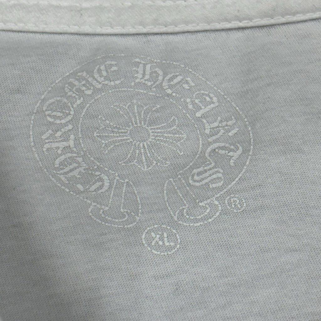 Size XL - Chrome Hearts St. Barth Collar Print T-Shirt ' White Blue '