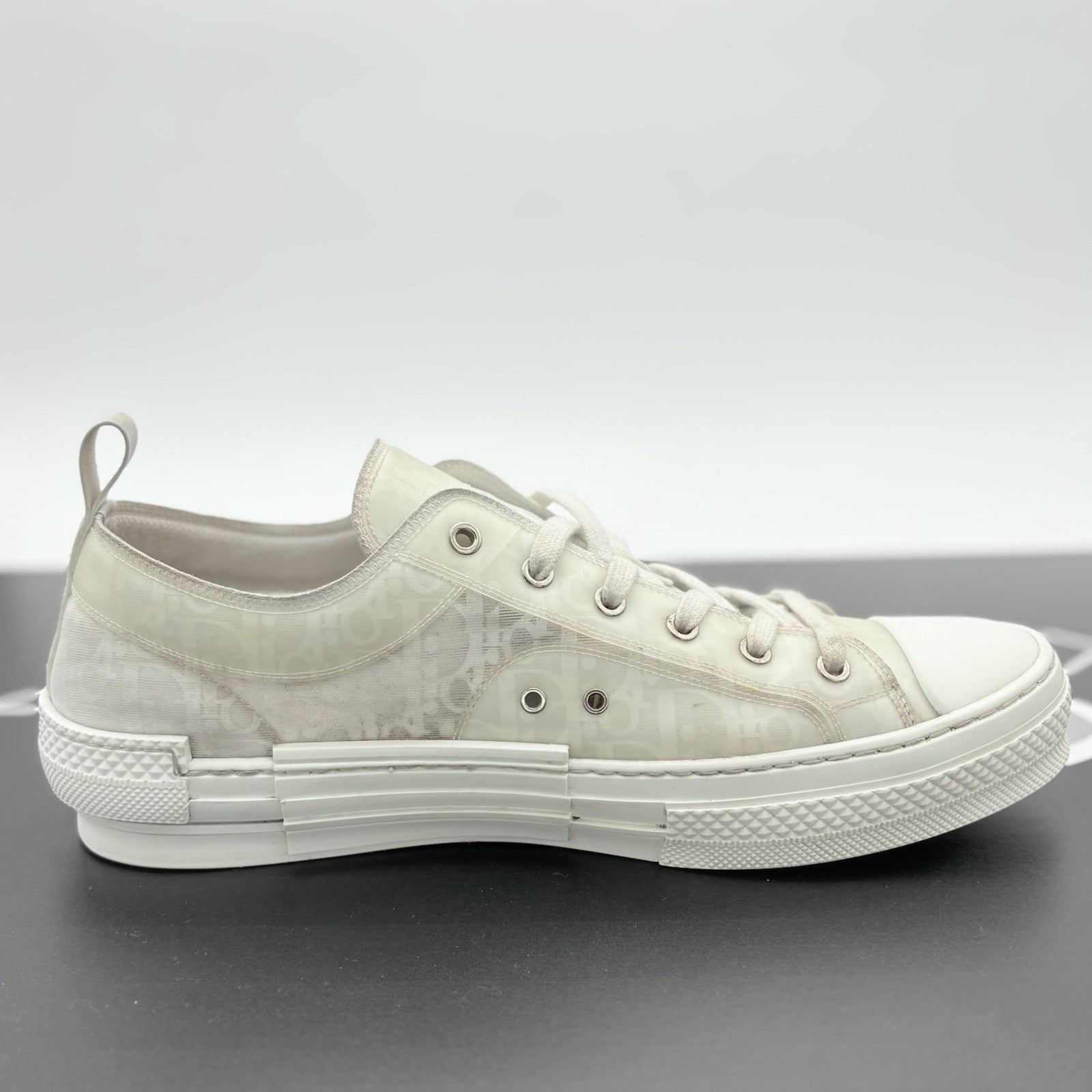 Size 46 (13 US) - Dior B23 Low ' White ' | GOOD CONDITION!