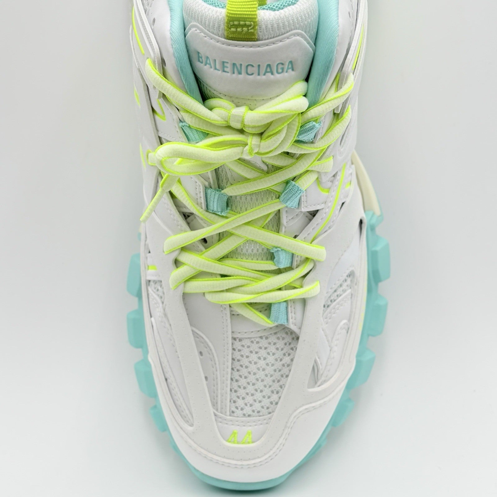 Size 44 (11 US) - Balenciaga Track ' White Yellow Blue ' | BRAND NEW!