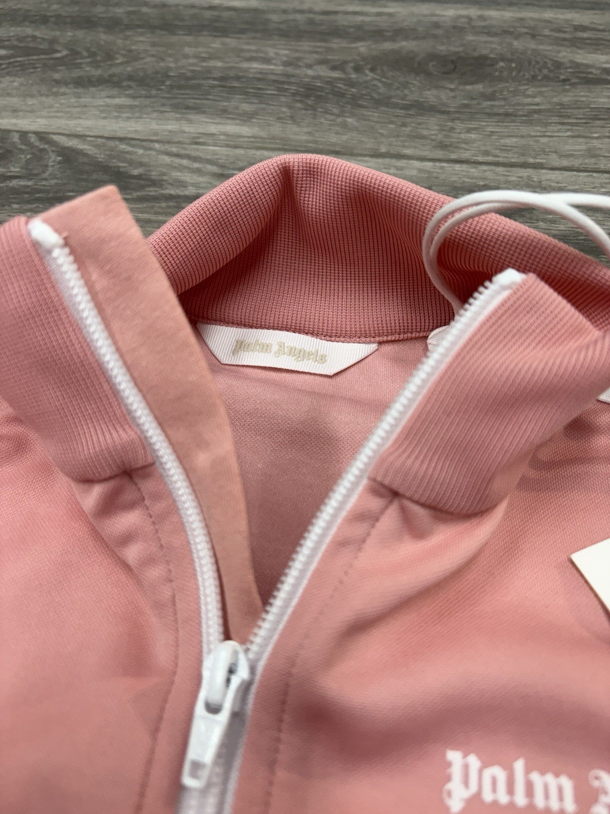 Size 10 - Palm Angels Classic Track Jacket ' Pink White ' | NEW!