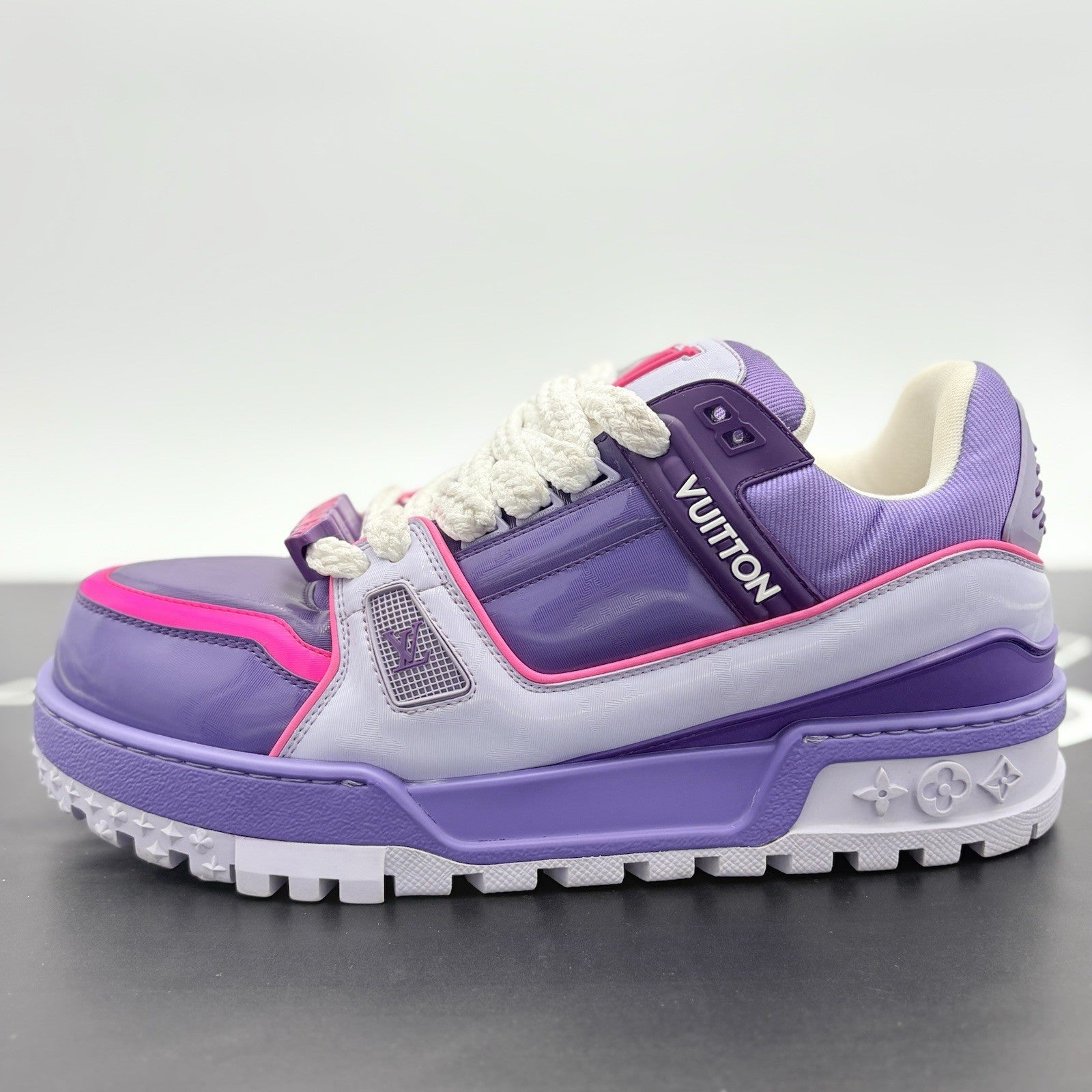 Size 8 LV (9-9.5 US) - Louis Vuitton Maxi ' Purple Pink ' | SUPER CLEAN!
