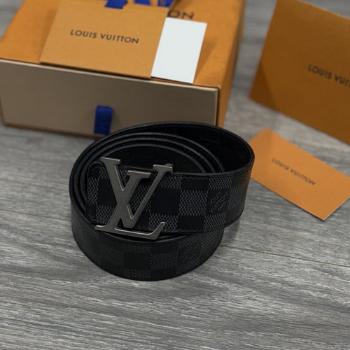 Size 100/40 - Louis Vuitton LV Initials Damier Reversible Belt ' Black ' | CLEAN