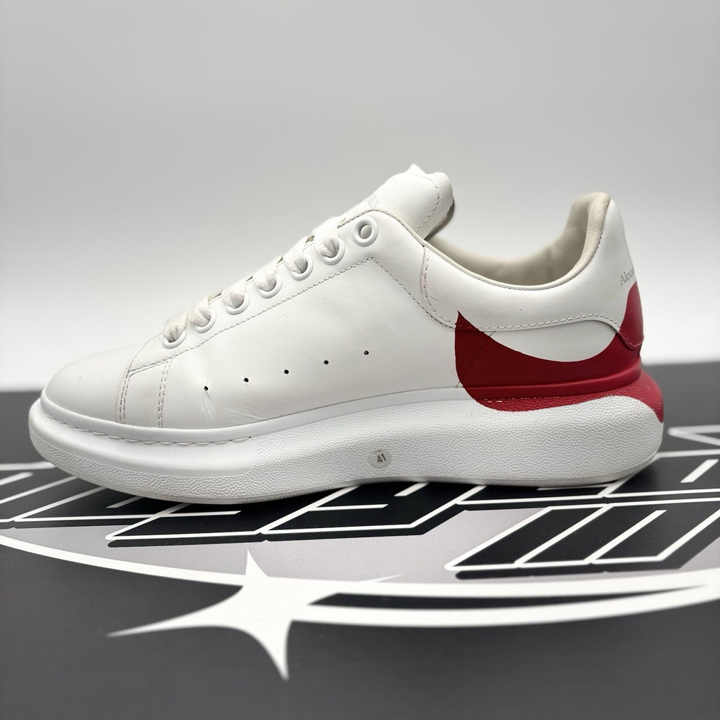 Size 41 (8 US) - Alexander McQueen ‘ White, Red ‘ | GREAT!
