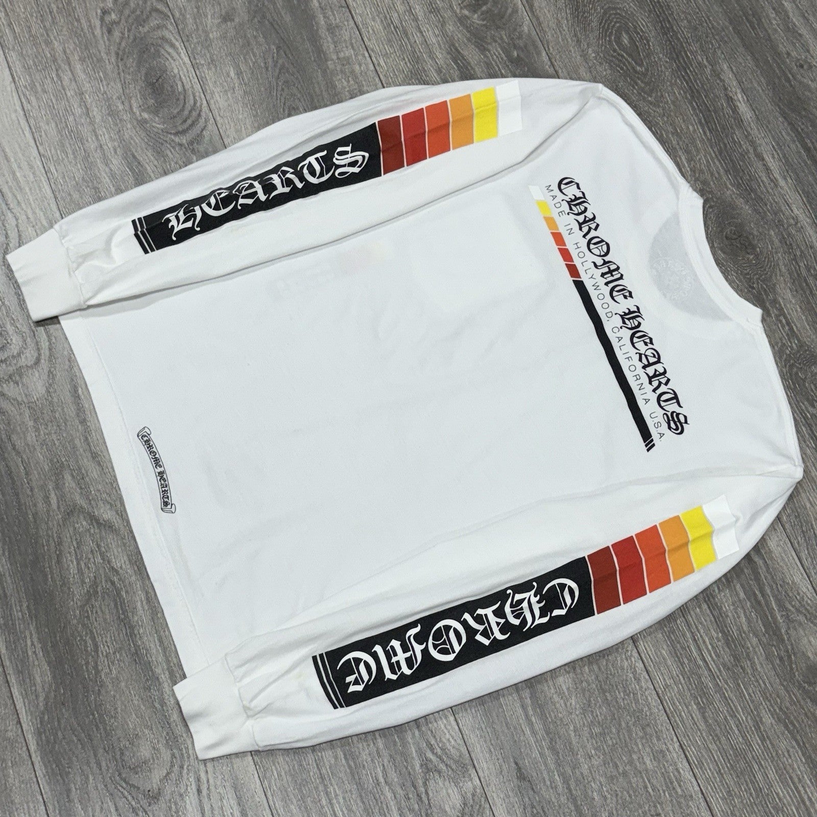 Size Large - Chrome Hearts Boost Long Sleeve T-Shirt ' White ' | GREAT COND!