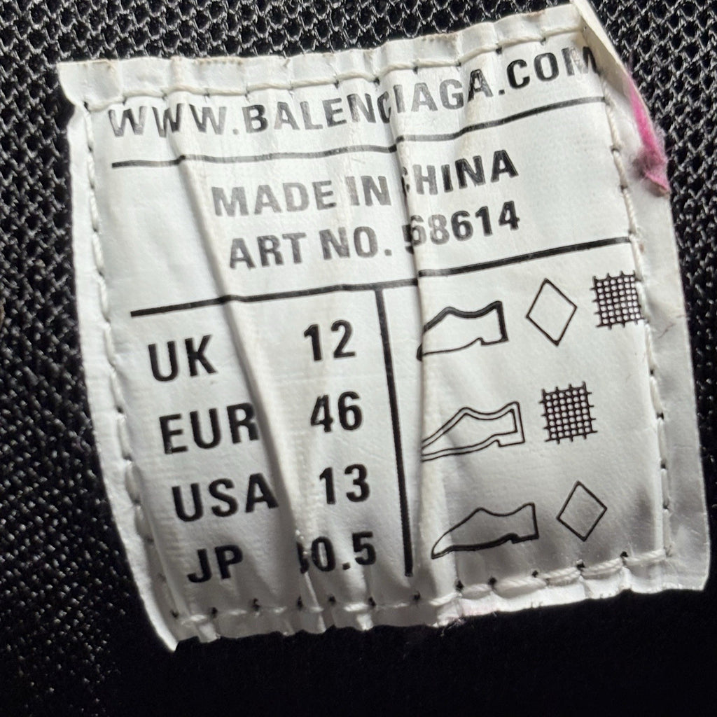 Size 46 (13 US) - Balenciaga Track 2 Trainer ' Pink Black ' | EXCELLENT!