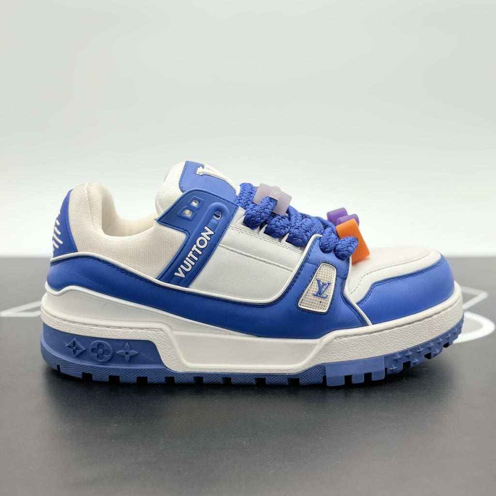 Size 9 LV (10-10.5 US) - Louis Vuitton Maxi ' Blue White ' | GREAT CONDITION!