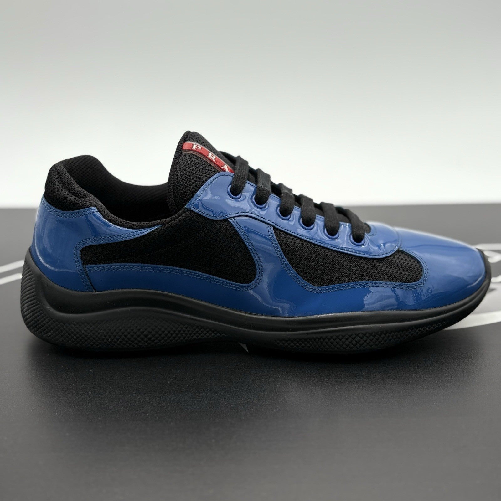 Size 8 UK (9 US) - Prada Americas Cup ' Blue Black ' | GREAT CONDITION!