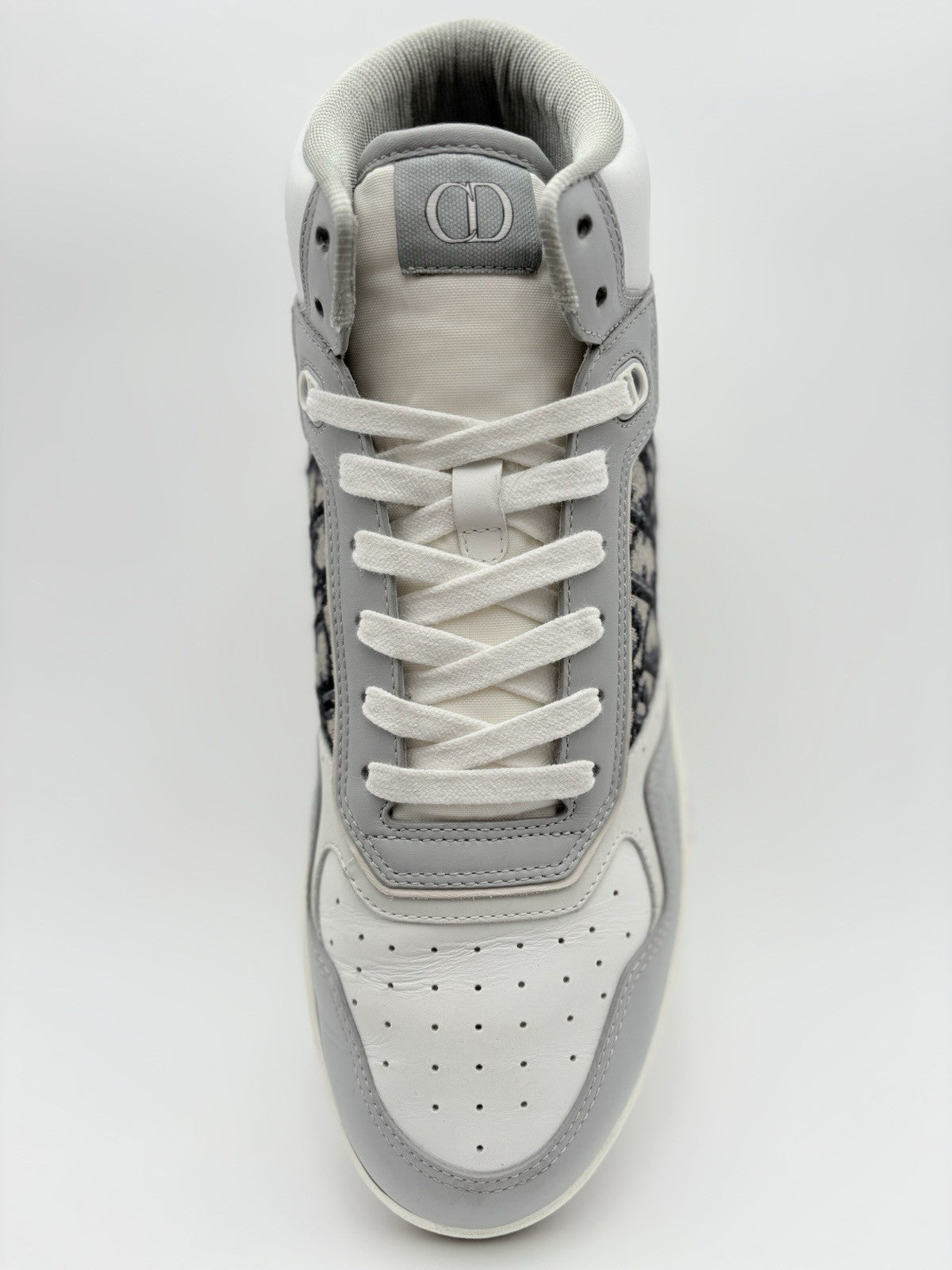 Size 45 (12 US) Dior B27 Oblique High Top ' Grey ' | SUPER CLEAN!