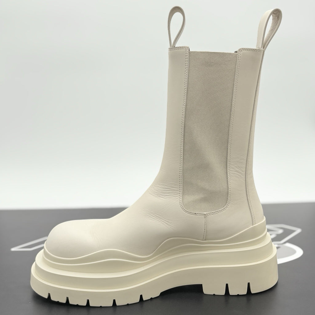 Size 40 (7 US) - Bottega Veneta Tire Boot ' Sea Salt ' | GREAT CONDITION!