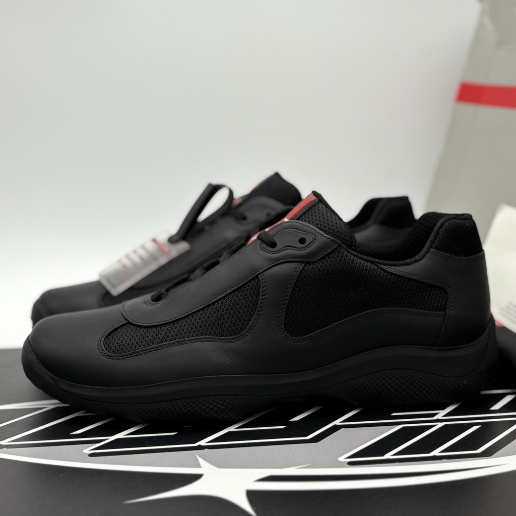 Size 8 UK (9 US) - Prada Americas Cup ' Black ' | EXCELLENT CONDITION!