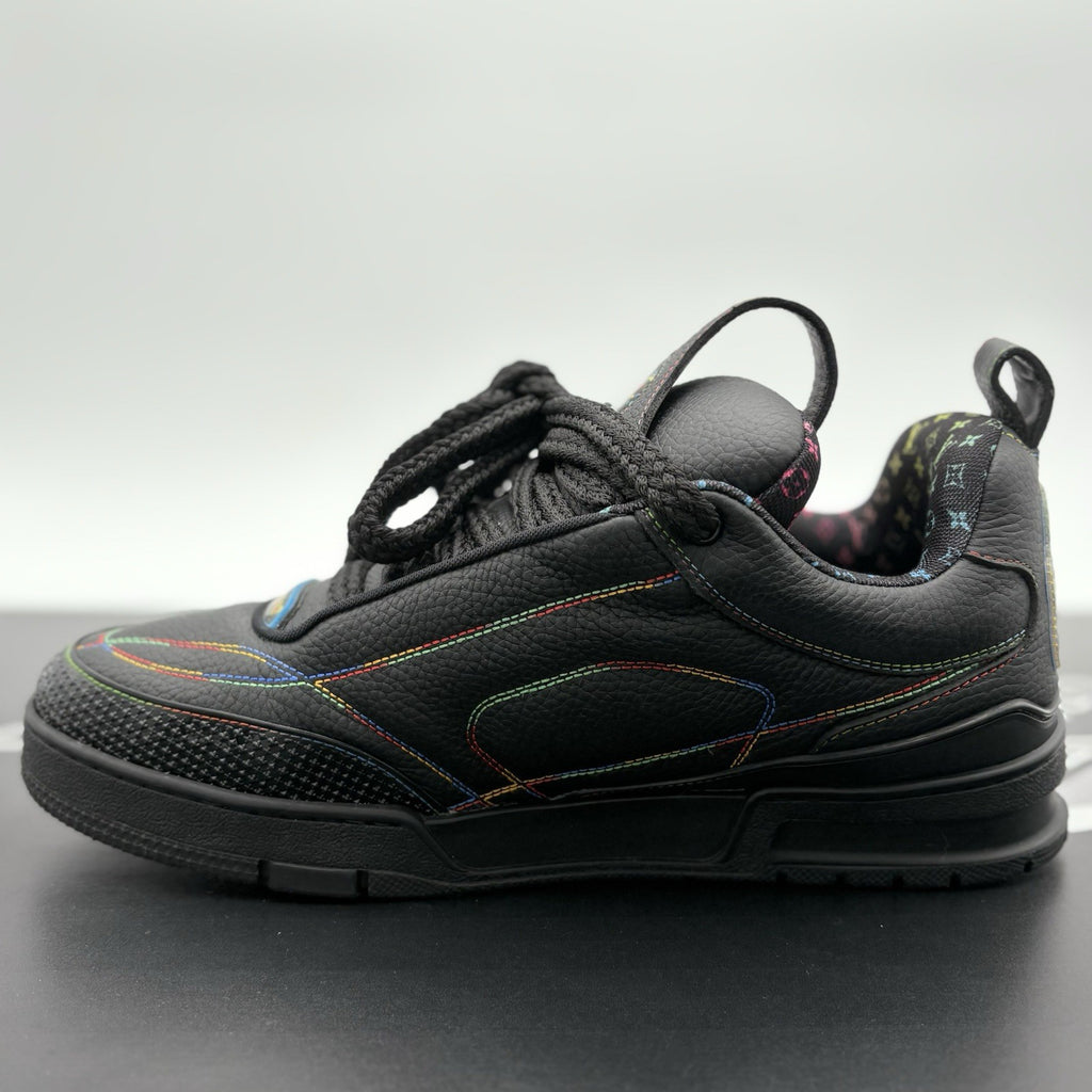 Size 9 LV (10-10.5 US) - Louis Vuitton Skate ' Black Multicolor ' | SUPER CLEAN!