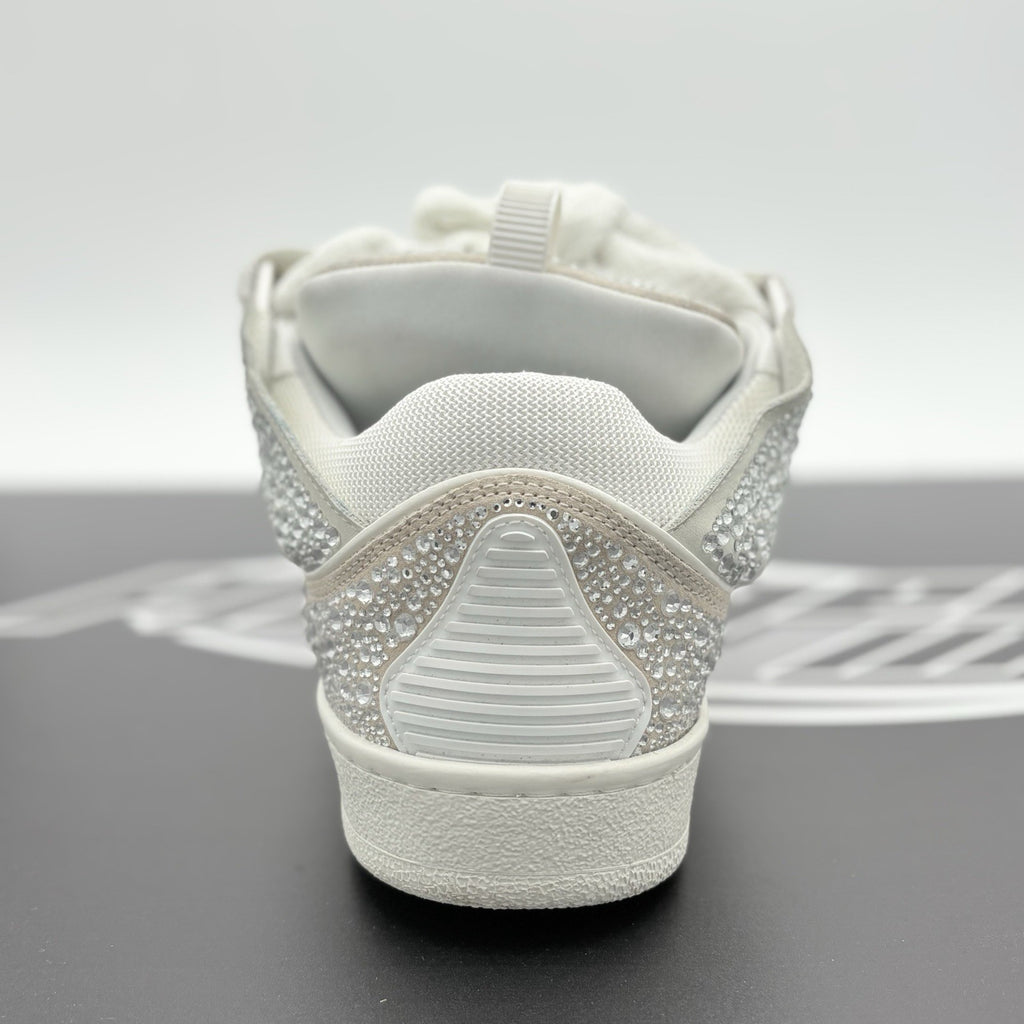 Size 44 (11 US) - Lanvin Curb Rhinestone ' White ' | GREAT CONDITION!