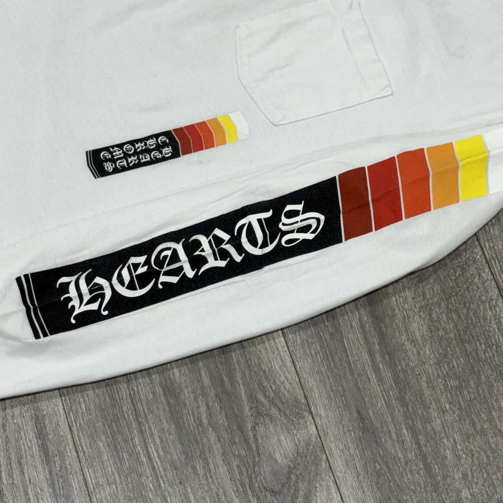 Size Large - Chrome Hearts Boost Long Sleeve T-Shirt ' White ' | GREAT COND!
