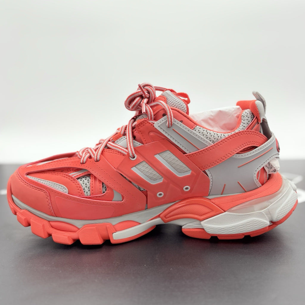 Size 41 (8 US) - Balenciaga Track Sneaker ' Orange Gray ' | BRAND NEW!