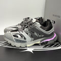 Size 40 (7 US) - Balenciaga Track LED Sneaker ' Silver, Grey ' | GREAT COND!