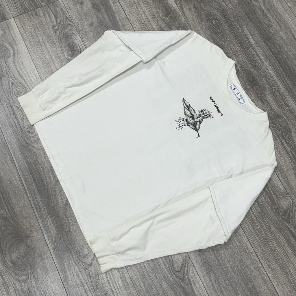 Size Large - Off White Goblin Shadow Long Sleeve Shirt