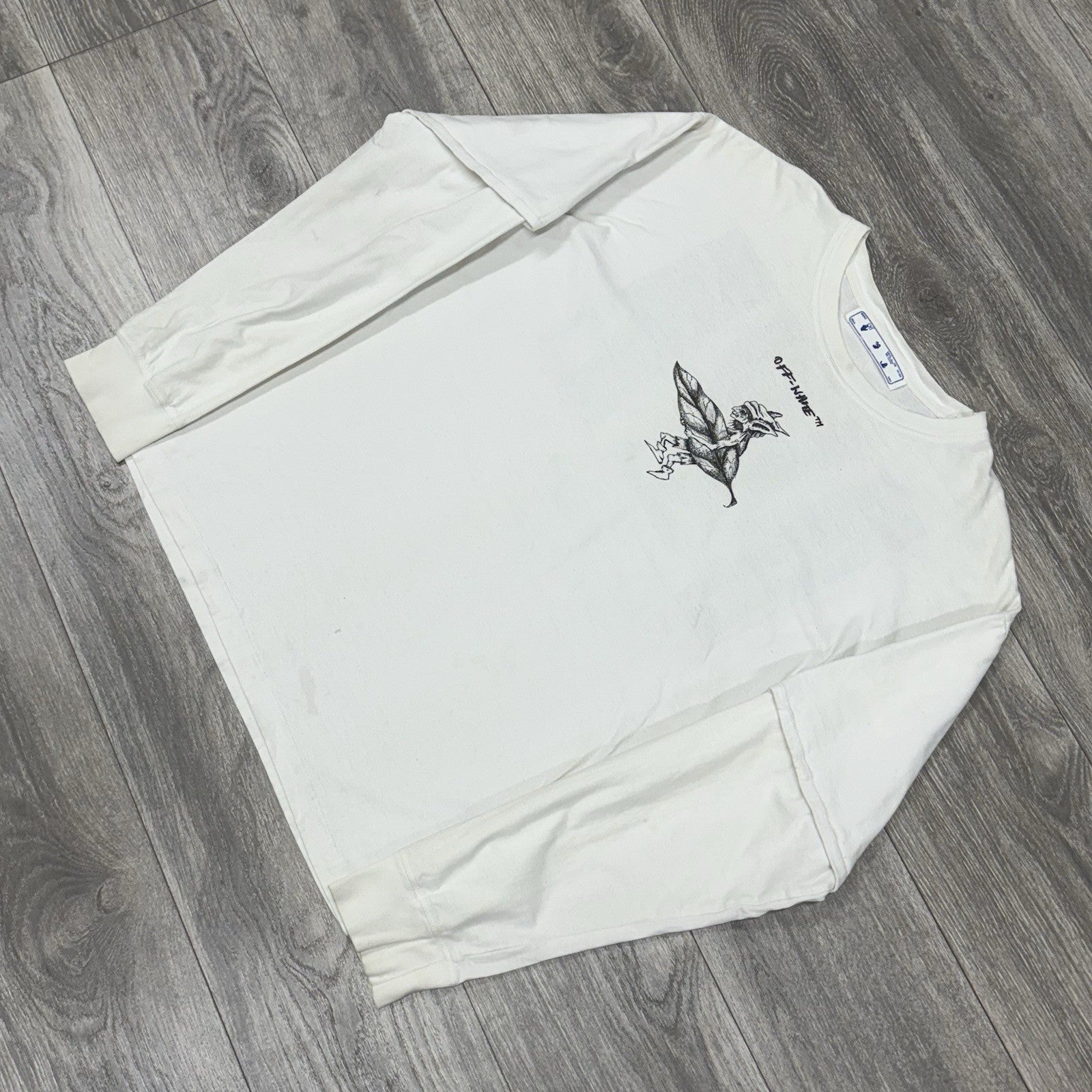 Size Large - Off White Goblin Shadow Long Sleeve Shirt