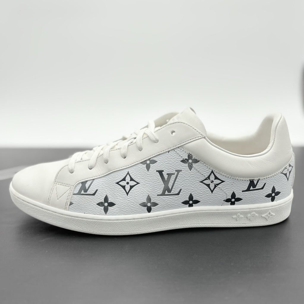 Size 9 LV (10-10.5 US) Louis Vuitton Monogram Luxembourg ' White ' | GOOD COND!