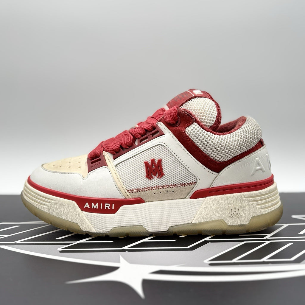 Size 42 (9 US) Amiri MA-1 ' White, Red ' | GOOD CONDITION!