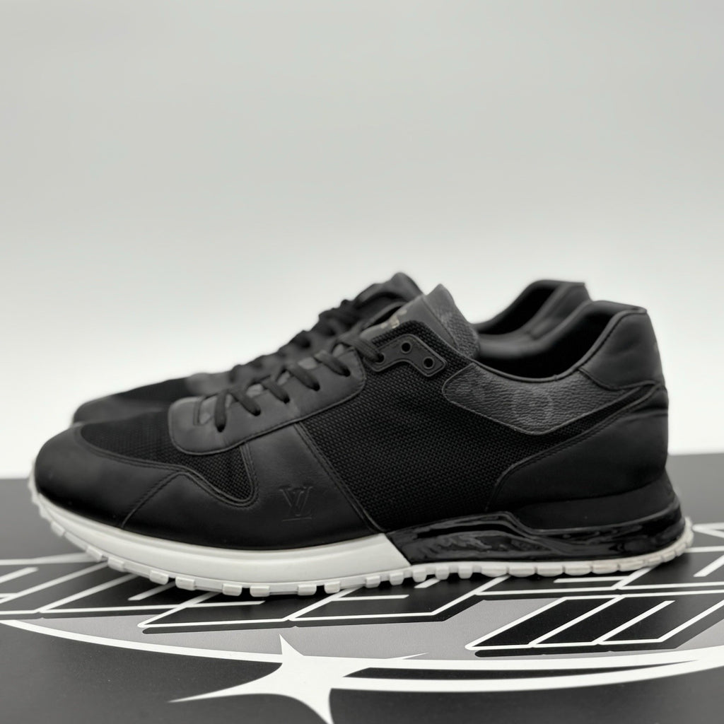 Size 9.5 LV (10.5-11 US) Louis Vuitton Run Away ' Black White ' | GOOD CONDITION