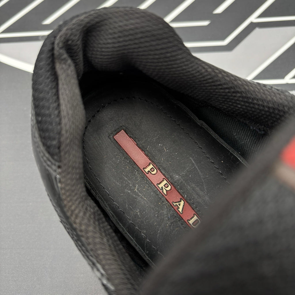 Size 8 UK (9 US) Prada Americas Cup ' Black '